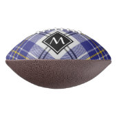 Ballon De Foot Clan MacPherson robe bleue Tartan Football (Tourné à 90°)