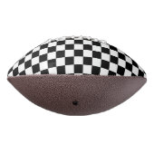 Ballon De Foot Classic Checkerboard Motif noir blanc (Tourné à 270°)