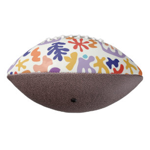 Ballon De Foot Colorful Matisse Motif Formes botaniques Abstraite