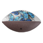 Ballon De Foot Composition des White and Blue Butterflies (Tourné à 270°)