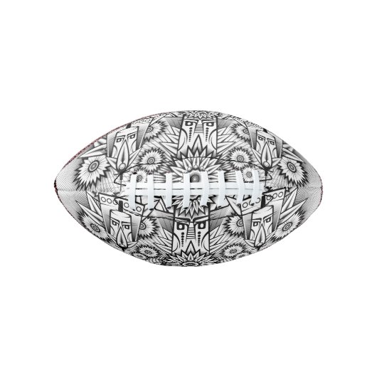 Ballon De Foot Conception artistique tribale (Devant)
