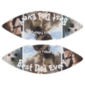 Ballon De Foot Cool Meilleure Fête des pères papa jamais (Panneaux)