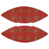 Ballon De Foot Cosy sapin de Noël affreux pull à damiers motif (Panneaux)