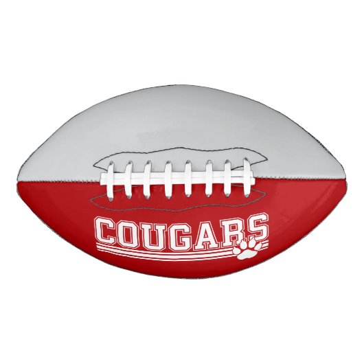 Ballon De Foot Cougars de football sur mesure (Devant)