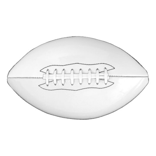 Ballon De Foot couleur blanc (Devant)