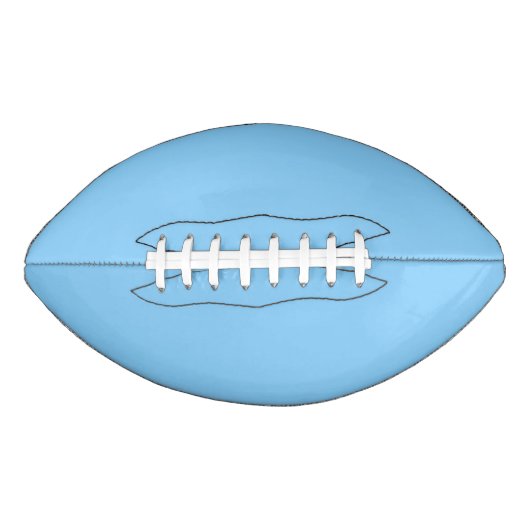 Ballon De Foot couleur bleu clair (Devant)