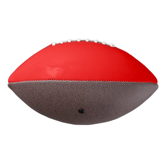 Ballon De Foot Couleur solide rouge | Classique | Élégant | tenda (Tourné à 270°)