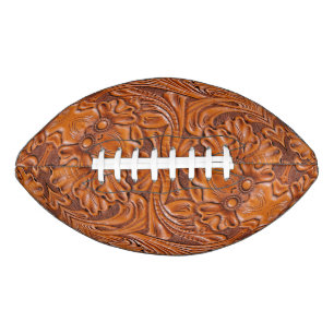 Ballon De Foot Cowboy Rustique pays occidental à outils en cuir i