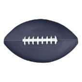 Ballon De Foot Create Your Own dark gray blue personalized (Devant)