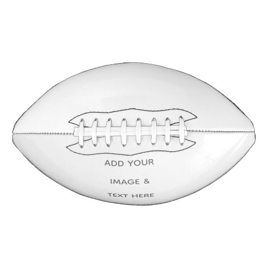 Ballon De Foot Create Your Own white  (Devant)