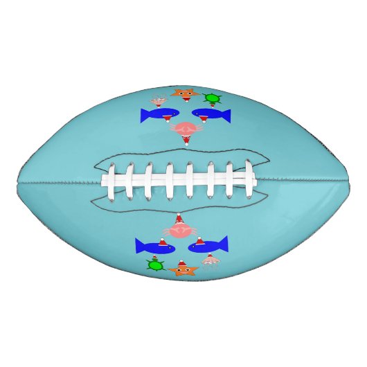 Ballon De Foot Créatures de la mer de Noël (Devant)