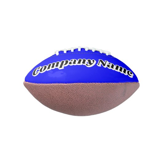 Ballon De Foot Custom 2 Panel Football with Text and Logo Design (Tourné à 90°)