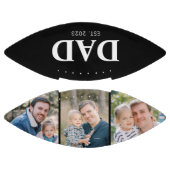 Ballon De Foot Custom Dad Established 3 Photo Fathers Day (Panneaux)