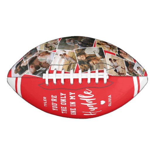 Ballon De Foot Custom “Only One in My Huddle” 12 Photo (Devant)