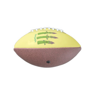 Ballon De Foot Cute asparagus singing vegetable trio cartoon