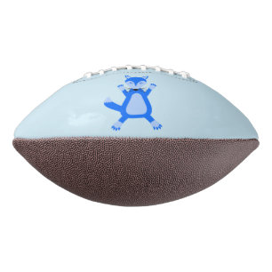 Ballon De Foot Cute Blue Baby Boy Fox
