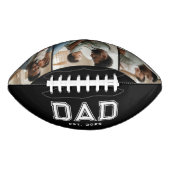 Ballon De Foot Dad Established Modern Bold Black 3 Photo (Devant)