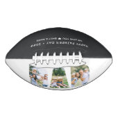 Ballon De Foot DAD Lettre découpée photo Collage texte personnali (Devant)