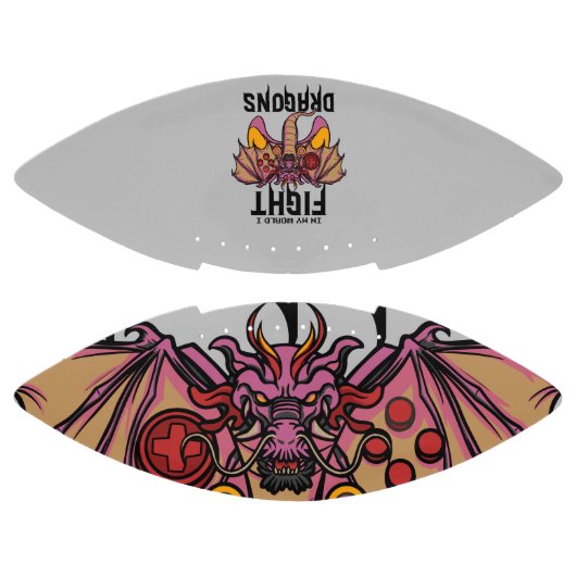 Ballon De Foot Dans Mon Monde, Je Lutte Contre Les Dragons (Panneaux)