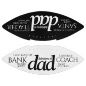 Ballon De Foot Définitions amusantes de papa emploi carrière étiq (Panneaux)