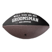 Ballon De Foot Demande de Garçon d'Honneur (Tourné à 270°)
