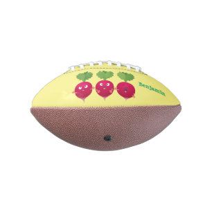 Ballon De Foot Des radis mignons chantant des légumes de dessin a
