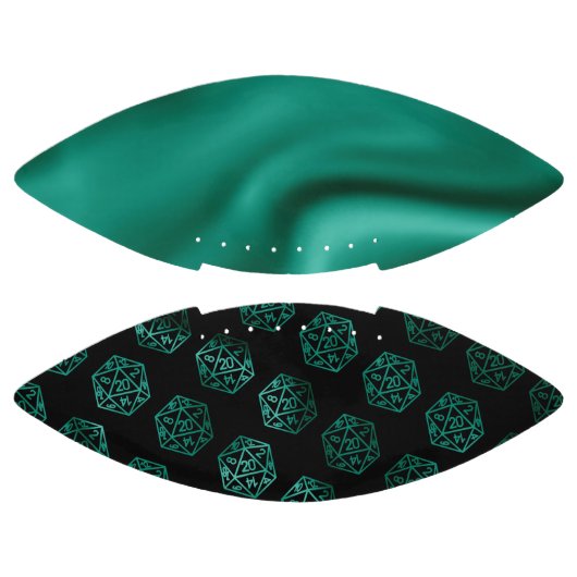 Ballon De Foot Dés RPG | Emerald Imaginaire Tabletop Retro Gamer (Panneaux)