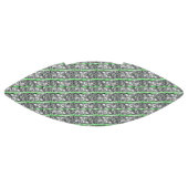 Ballon De Foot Design Motif croisé Filigree vert (Panneau)