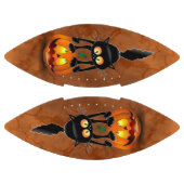 Ballon De Foot Dessin d'Halloween au chat effrayé sur Citrouille (Panneaux)