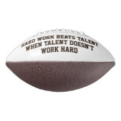 Ballon De Foot Devis de motivation pour le travail difficile Foot (Tourné à 270°)