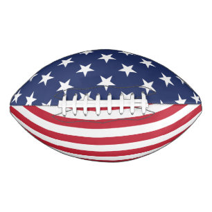 Ballon De Foot Drapeau Américain Des États-Unis D'Amérique