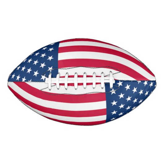 Ballon De Foot Drapeau américain - États-Unis d'Amérique - Patrio (Devant)