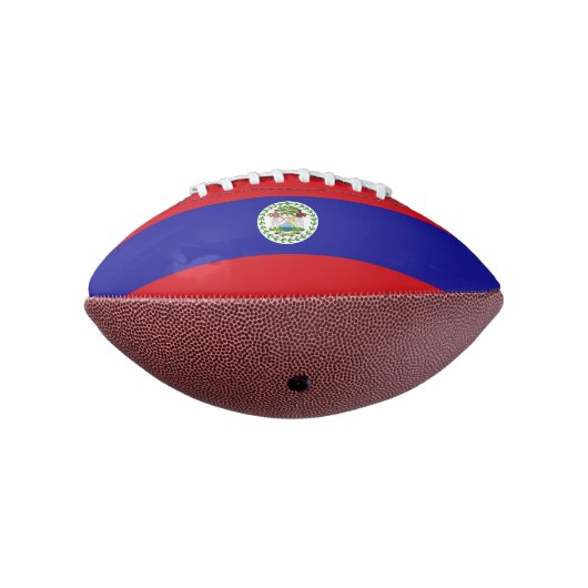 Ballon De Foot Drapeau bélizien (Tourné à 270°)