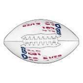 Ballon De Foot Drapeau Best Papa Ever USA (Devant)