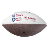 Ballon De Foot Drapeau Best Papa Ever USA (Tourné à 270°)