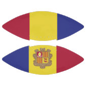 Ballon De Foot drapeau d'Andorre (Panneaux)