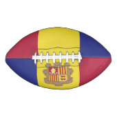Ballon De Foot drapeau d'Andorre (Devant)