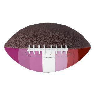 Ballon De Foot Drapeau de fierté lesbienne de SlipperyJoe féminin