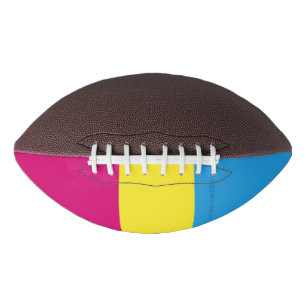 Ballon De Foot drapeau de fierté pansexuelle SlipperyJoe rose amb