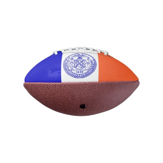 Ballon De Foot Drapeau de football américain patriotique New York (Tourné à 270°)