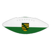 Ballon De Foot Drapeau de football saxon (Panneau)