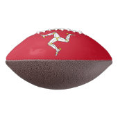 Ballon De Foot Drapeau de l'île de Man (Tourné à 270°)