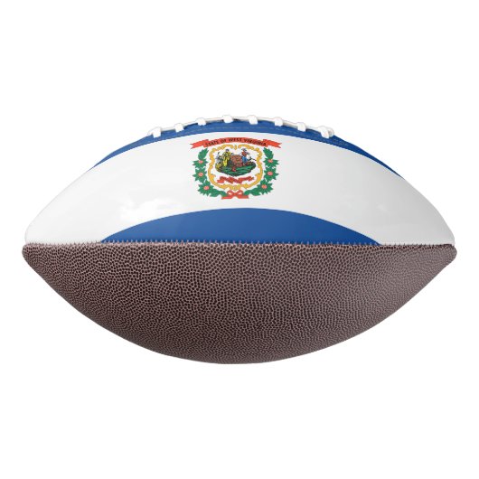 Ballon De Foot Drapeau de Virginie occidentale (Tourné à 270°)