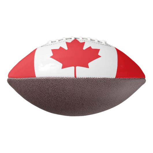 Ballon De Foot Drapeau du Canada (Tourné à 90°)