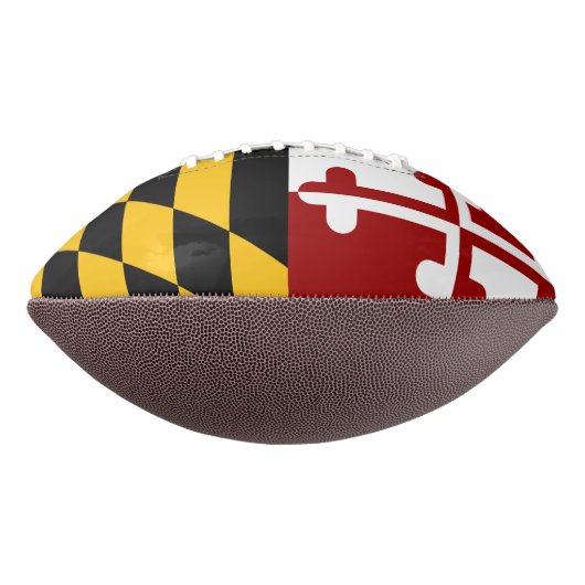 Ballon De Foot Drapeau du Maryland (Tourné à 270°)