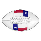 Ballon De Foot Drapeau étoile solitaire du Texas (Devant)