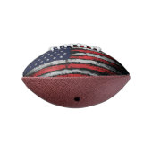 Ballon De Foot Drapeau Grunge U.S.A (Tourné à 270°)
