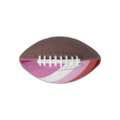 Ballon De Foot Drapeau rose lesbienne (Devant)