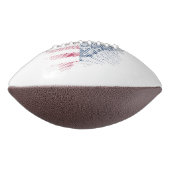 Ballon De Foot Drapeau USA (Tourné à 90°)