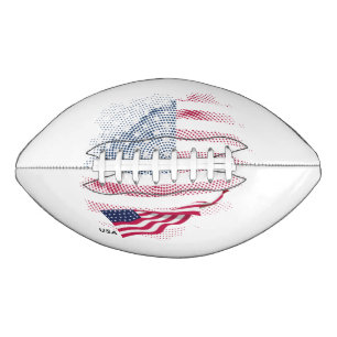 Ballon De Foot Drapeau USA